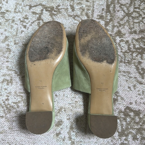 mansur gavriel 90s suede mules - Picture 2 of 3